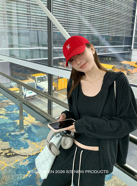 【服饰狂欢夜】小宜定制  AM*V云朵系列·薄连帽卫衣休闲裤套装