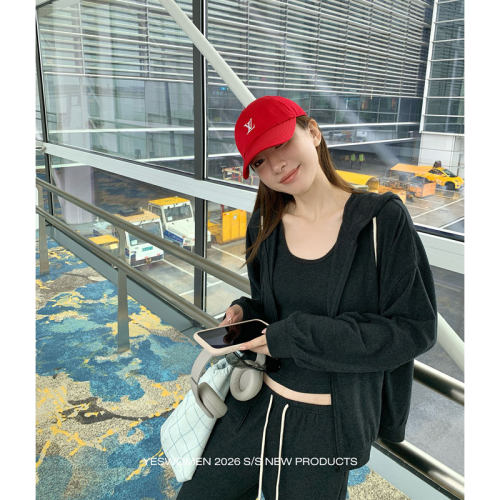 【服饰狂欢夜】小宜定制  AM*V云朵系列·薄连帽卫衣休闲裤套装