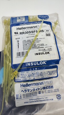 原装进口日本HellermannTyton海尔曼太通尼龙扎带 RR30SSF5-HS