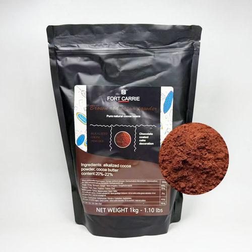 嘉莉堡防潮深咖色可可粉1000g