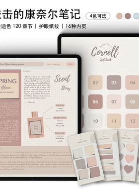 【电子手账】PaperNice ins风莫兰迪康奈尔Goodnotes notability