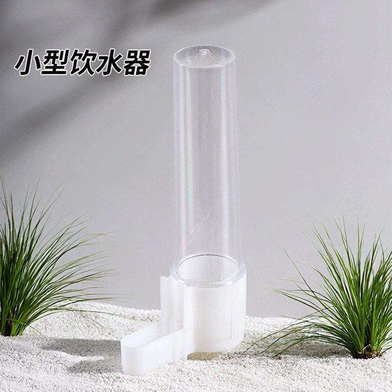 黄雀玉鸟颠颏水壶小鸟水杯1.0小间距下水口绣眼鸟饮水器自动下水