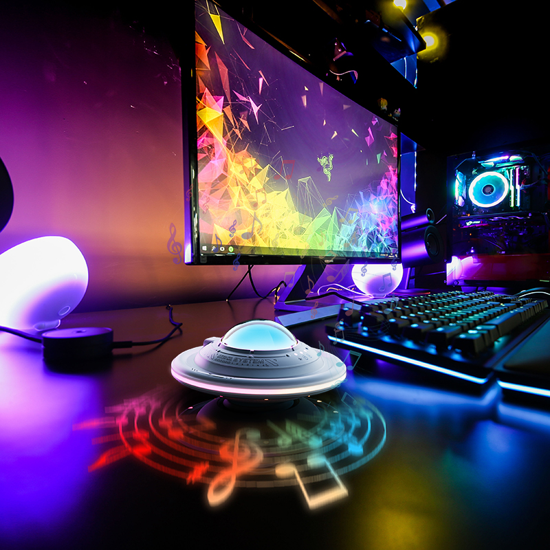 科技感电竞氛围灯充电款RGB律动