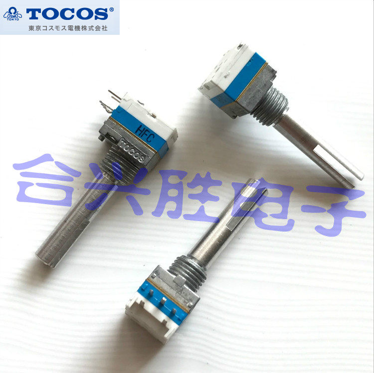 Japanese TOCOS rotary encoder with push switch 20 positioning 10 pulse TP90N00AE20 axis length 25MM