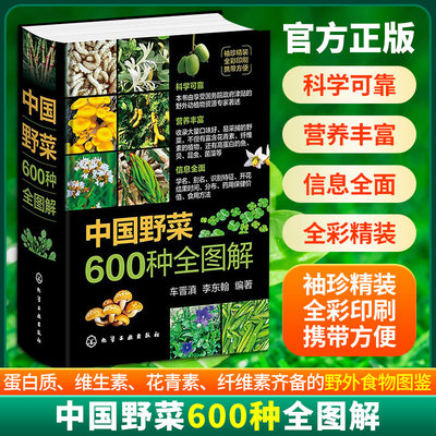 中国野菜600种全图解 车晋滇,李东翰 编著 编 农业基础科学专业科技 新华书店正版图书籍 化学工业出版社