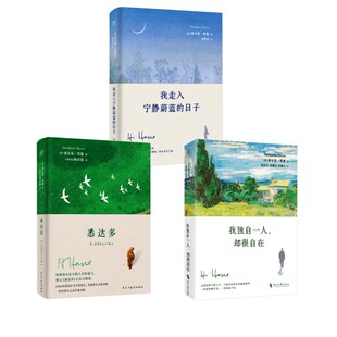 著 我走入宁静蔚蓝 德 黑塞3册 窦维仪 新华书店正版 悉达多 外国小说文学 日子 图书籍 我独自一人 译等 赫尔曼·黑塞
