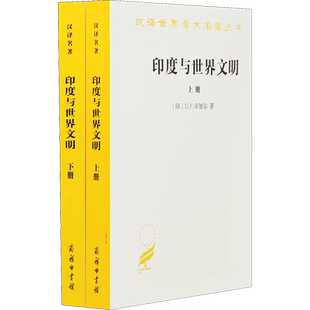 印度与世界文明(2册) (印)D.P.辛加尔(D.P.Singhal) 著 庄万友 等 译 亚洲社科 新华书店正版图书籍 商务印书馆