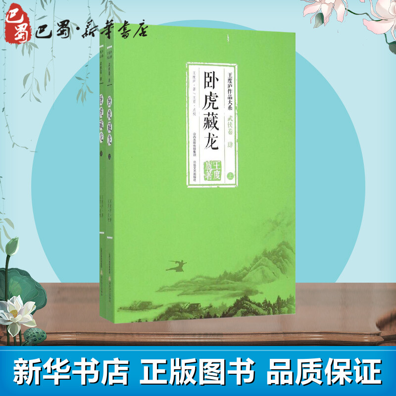 卧虎藏龙:全2册 王度庐 著 其它小说文学 新华书店正版图书籍 北岳文艺出版社