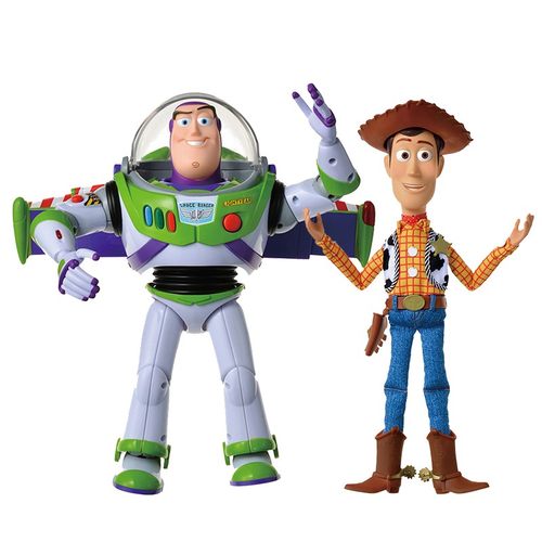 TOMY多美玩具总动员 英文版互动发声玩偶-巴斯光年模型摆件多款