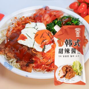 辣酱拌饭辣椒甜酱1kg 炸鸡甜酱韩式 甜辣酱韩国炸鸡酱果酱 休比韩式