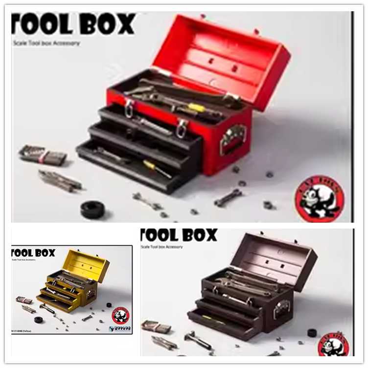 现货 ZYTOYS 1/6 兵人 CT009 工具箱套装 12寸人偶手办模型 配件