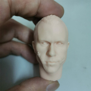 现货 1/6 兵人头雕 白模 希斯莱杰 警察小丑1.0头雕白模 兵人配件