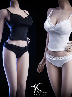 现货 VSTOYS 1/6 女兵人 18XG26 少女吊带背心内衣套装 包胶可用