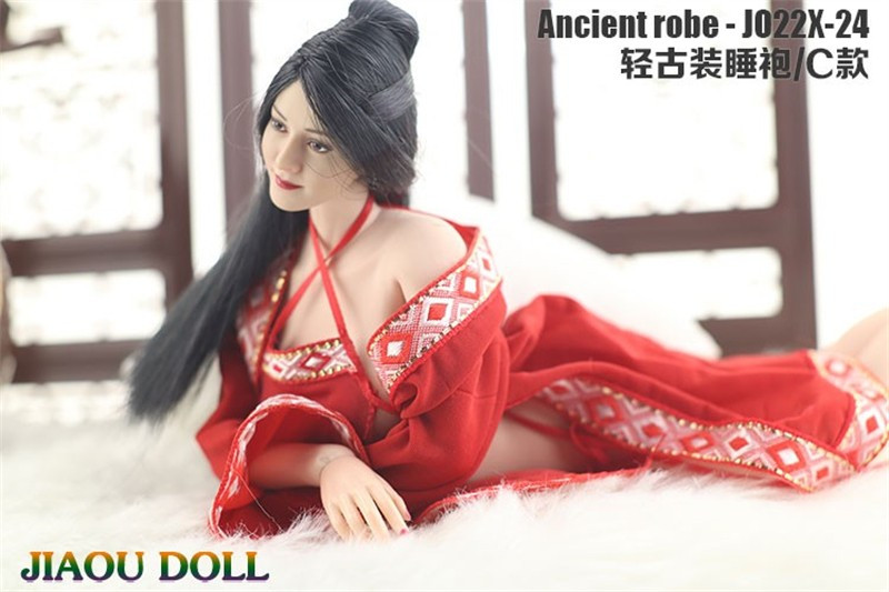 古装汉服1/6性感睡袍女兵人现货