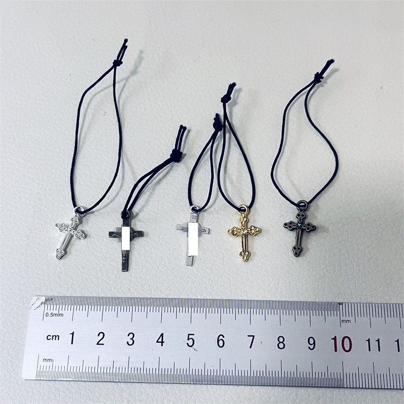 现货 1/6 潮流兵人 金属 项链 BJD OB娃娃吊坠 饰品 12寸人偶模型