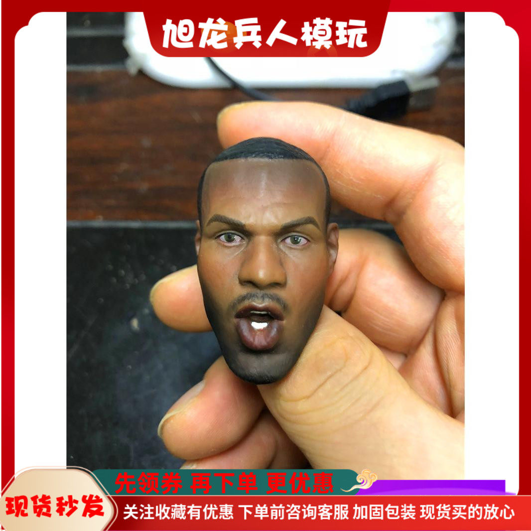 黑人兵人头雕1/6现货现货