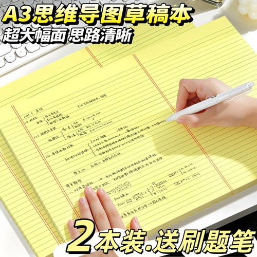 【送刷题笔】A3特大思维导图