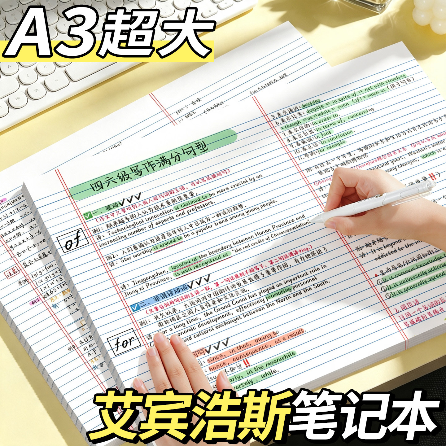 【A3超大】艾宾浩斯笔记本