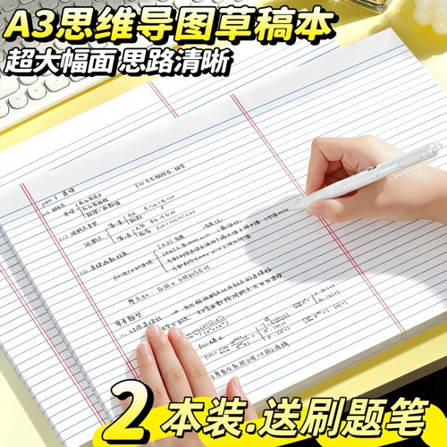 【送刷题笔】A3特大思维导图