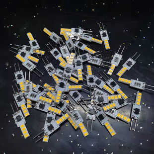 LED灯芯G4灯珠配件灯板暖光白光苹果树路引海胆灯条免变压器220V