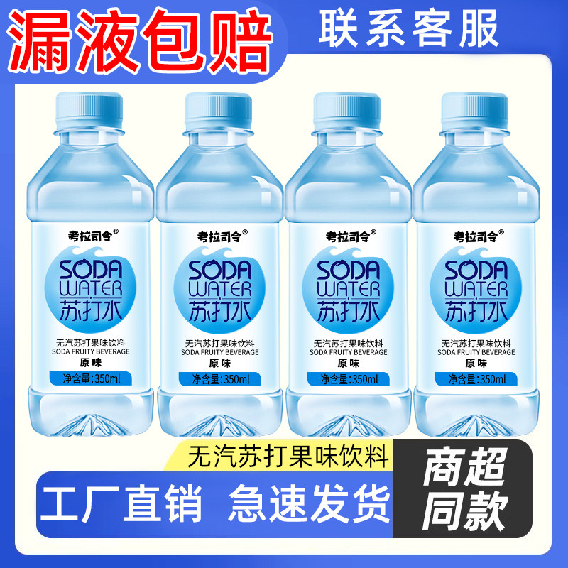 苏打水饮料24瓶无汽无糖6口味图片