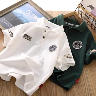 男童夏装POLO衫儿童夏季短袖T恤