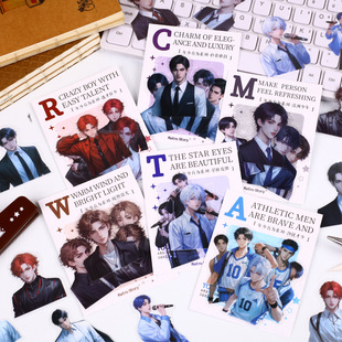 Retro Story贴纸包 年少有为系列 少年主题手账DIY装饰贴20张6款