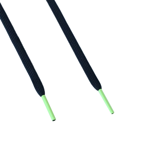 适配安踏黑色鞋带男款女款儿童运动鞋篮球鞋跑鞋半圆扁平圆鞋带绳