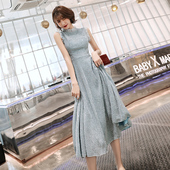 宴会连衣裙女简单大方 高贵气质优雅中长款 很仙 小晚礼服2026新款