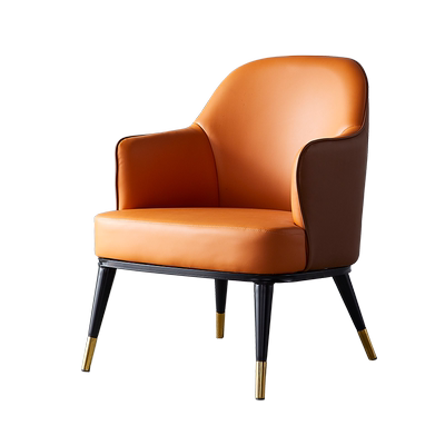 单人沙发椅兆生皮革现代简约