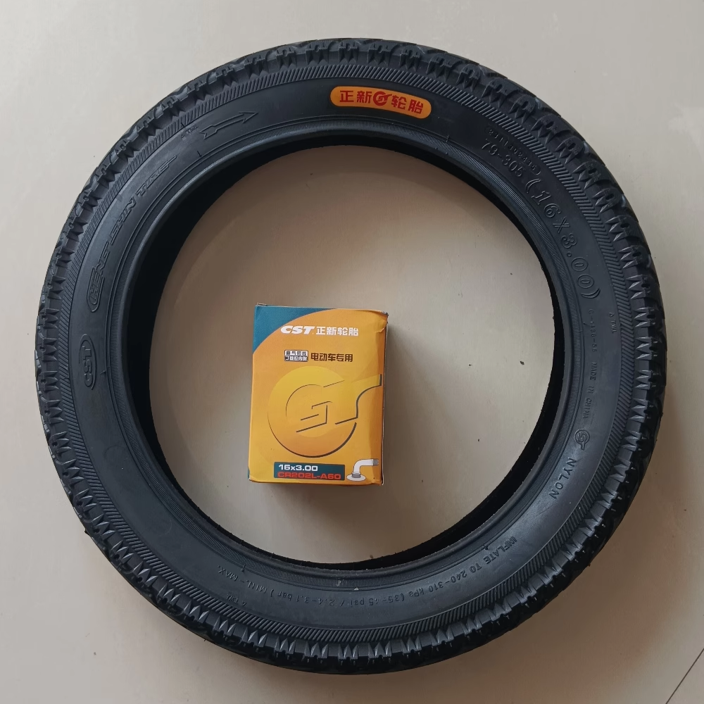 电动三轮车电动车正新轮胎79/76-305/16X3.0外胎内胎骑行配件包邮
