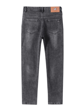 牛仔裤男春秋直筒宽松潮流百搭
