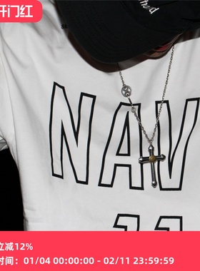 GcBrand Lab Tee SS23 复古运动主题 字母印花设计 320g短袖T恤夏