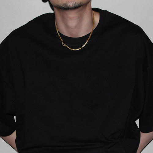 男女情侣圆领TEE320g纯棉短袖T恤