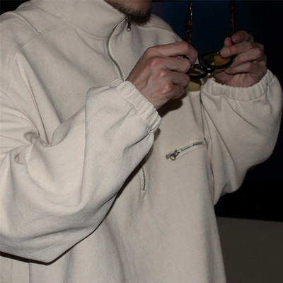 GcBrand Lab Corduroy Jacket 口袋拉链设计 灯芯绒 立领外套上衣