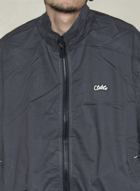 GcBrand Lab AW24 复古主题元素 基础款 小刺绣设计 宽松拉链夹克