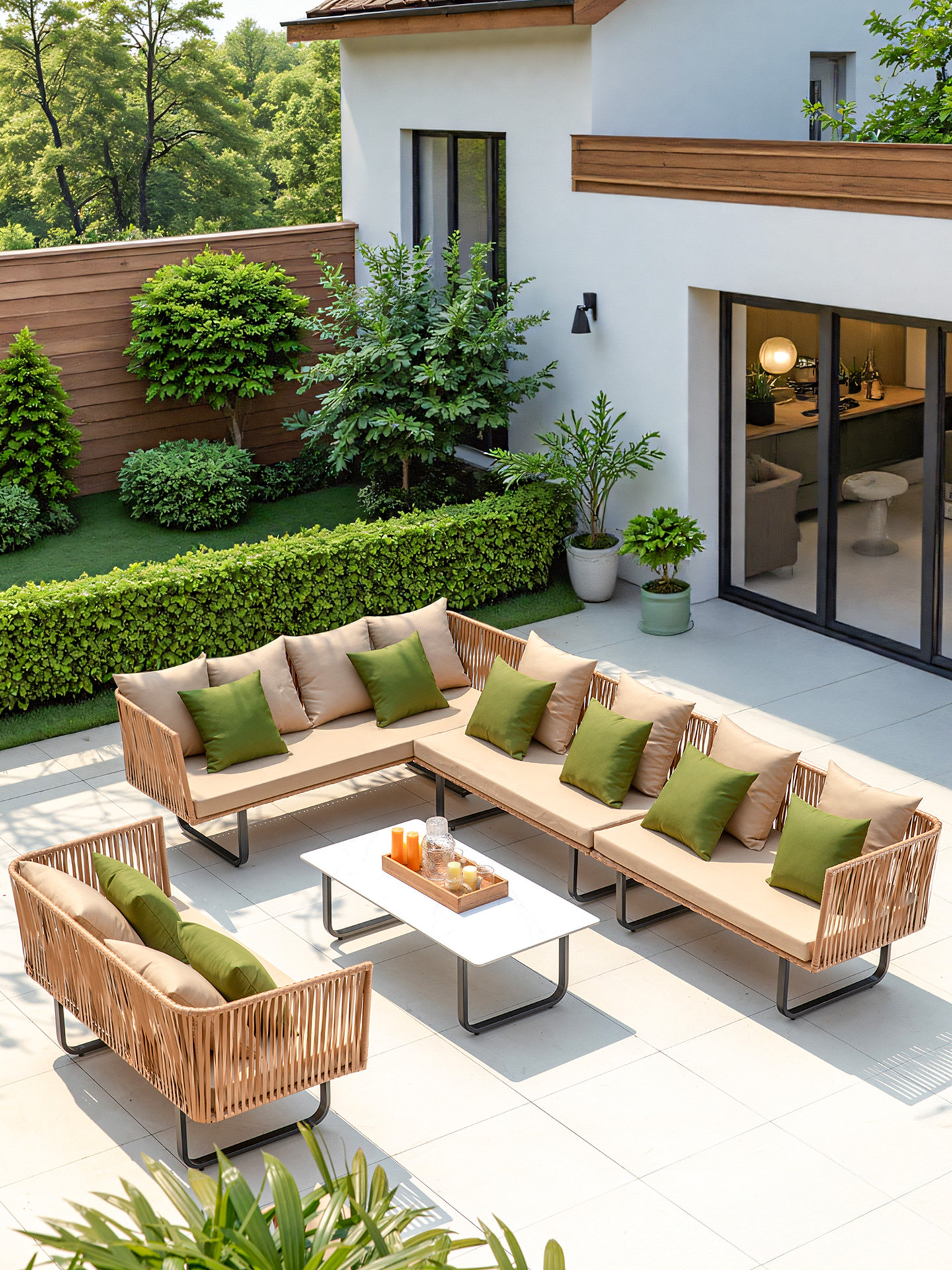 摩家户外沙发庭院花园藤沙发户外露台阳台休闲藤椅藤沙发,住宅家具,户外沙发,淘宝优惠券,粉丝福利购,淘宝优惠卷