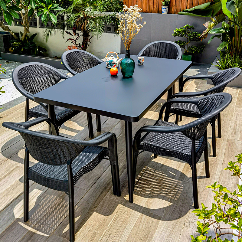 莫家简约风格休闲户外桌椅