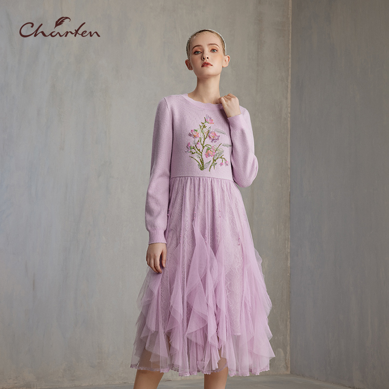 CHARFEN冬季新款时尚百搭针织衫