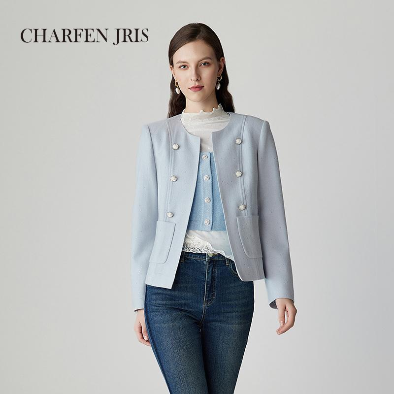 CHARFEN春季新款小香风短款外套