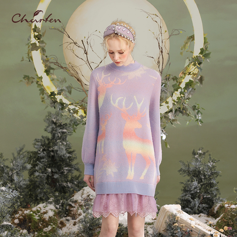 浪漫优雅气质显瘦连衣裙女