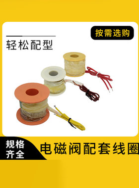 全铜线圈带铁壳电磁阀水阀开关阀气阀AC220VDC24V2分4分6分1寸2寸