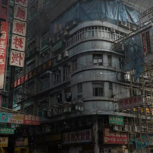 UE5.1陈旧香港城市大楼建筑街道Abandoned Hong-Kong blender模型