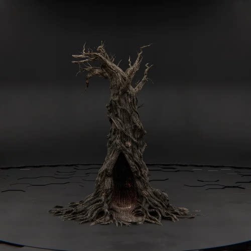 UE5.1写实扭曲枯树杆洞穴根模型Twisted Dead Trees Pack