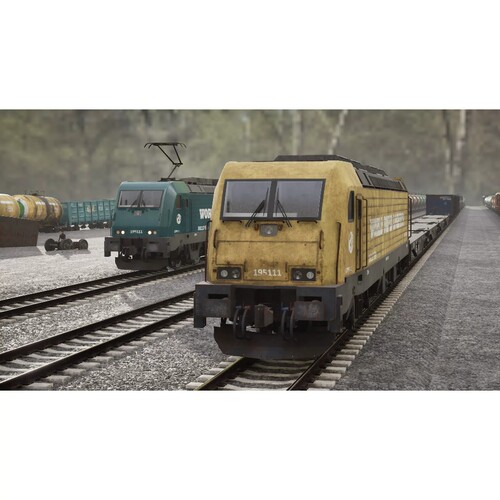 UE5.6运载火车货运列车工业铁路模型Freight Train