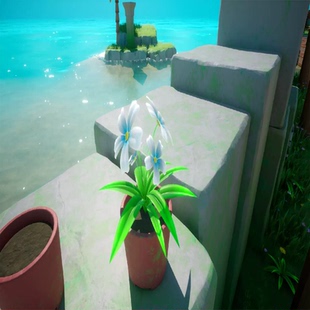 虚幻5卡通海岛风格化勇士大闯关游戏项目工程UE5大摆锤热气球海水