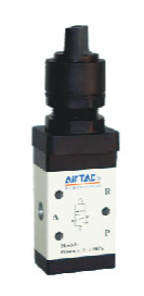 3口2位机械阀原装亚德客选择型手动阀M3HS110/210-06 08R红G绿B黑