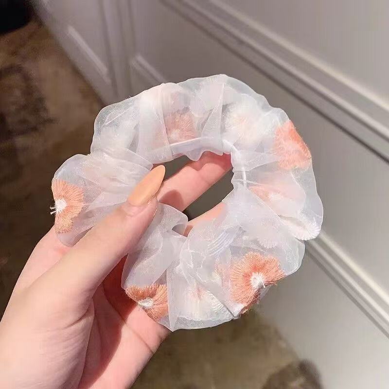 网红发发圈夏天小清新猪大肠圈