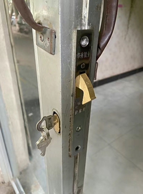 铝合金移勾异形锁有框门铁闸门锁移塑钢移门锁门勾锁推拉门隐