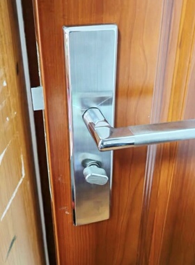 通道办公室金属门72/85防火门锁大门锁304不锈钢机械执手配件把手